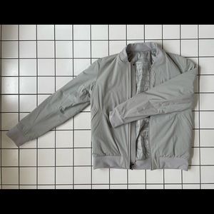 Lululemon Grey Reversible Bomber Jacket (M)